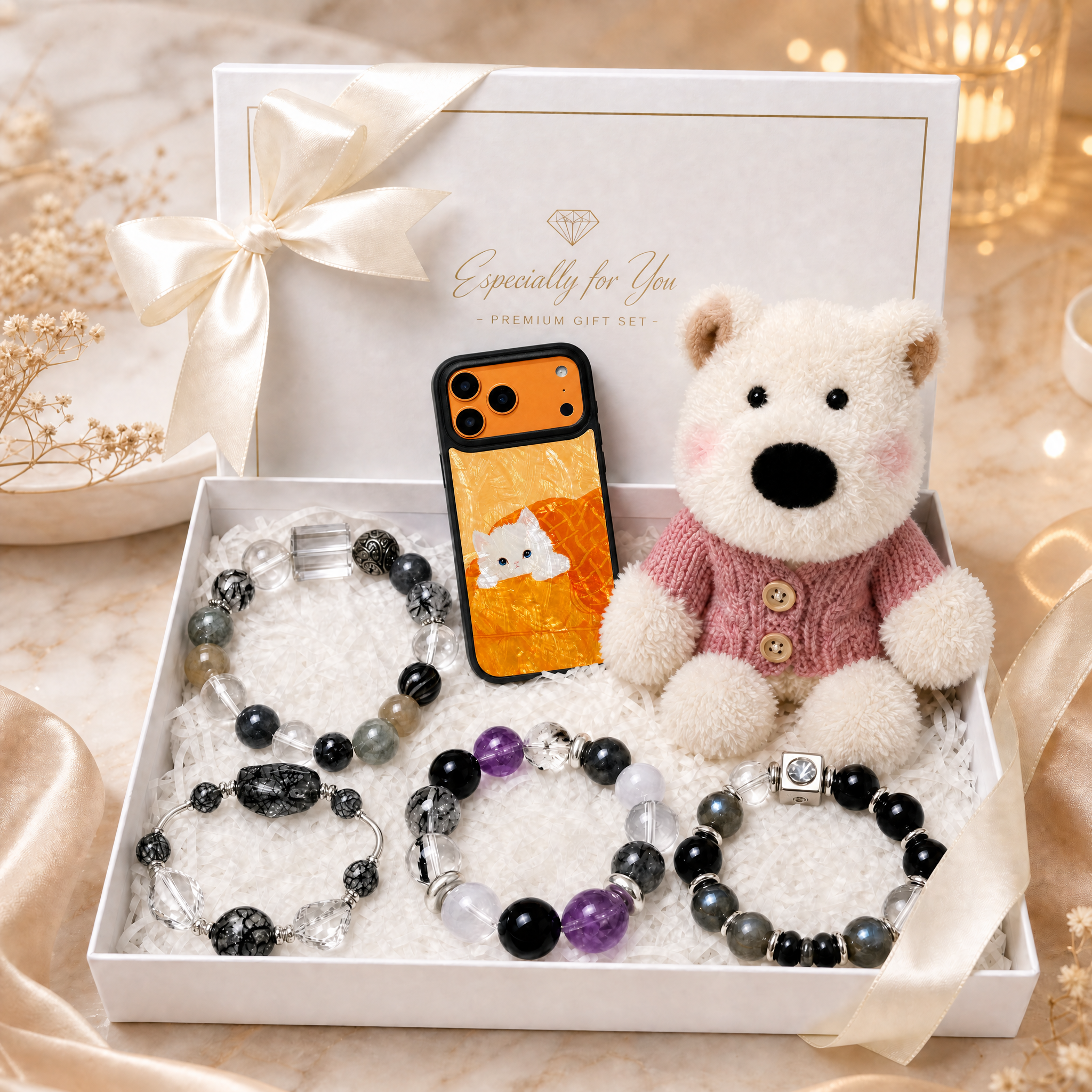 Lucky Mew Gift Case Set