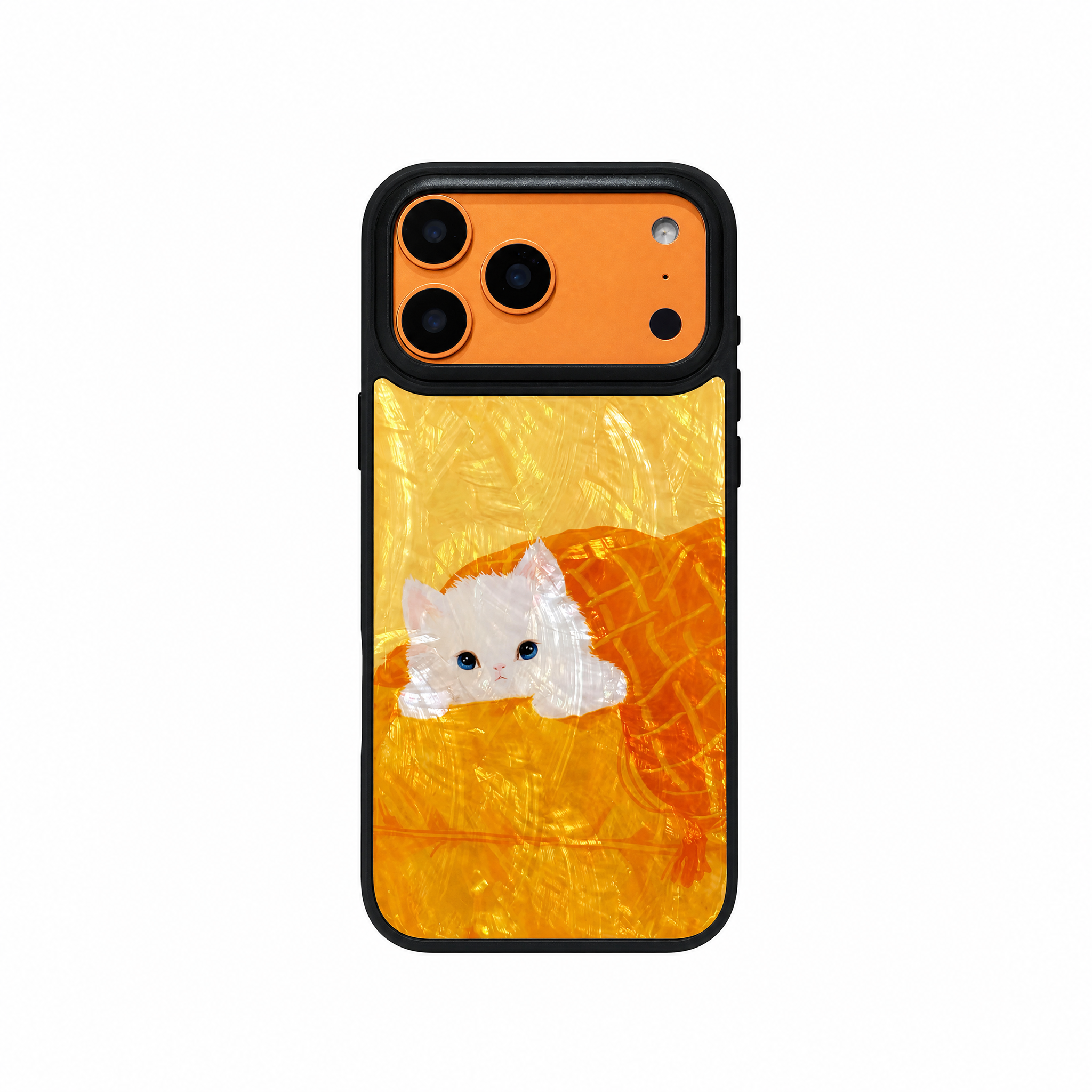 Lucky White Cat Case