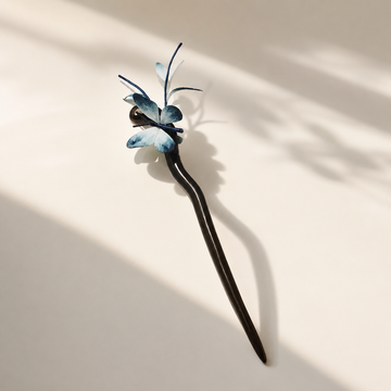 Velvet Flower Hairpin