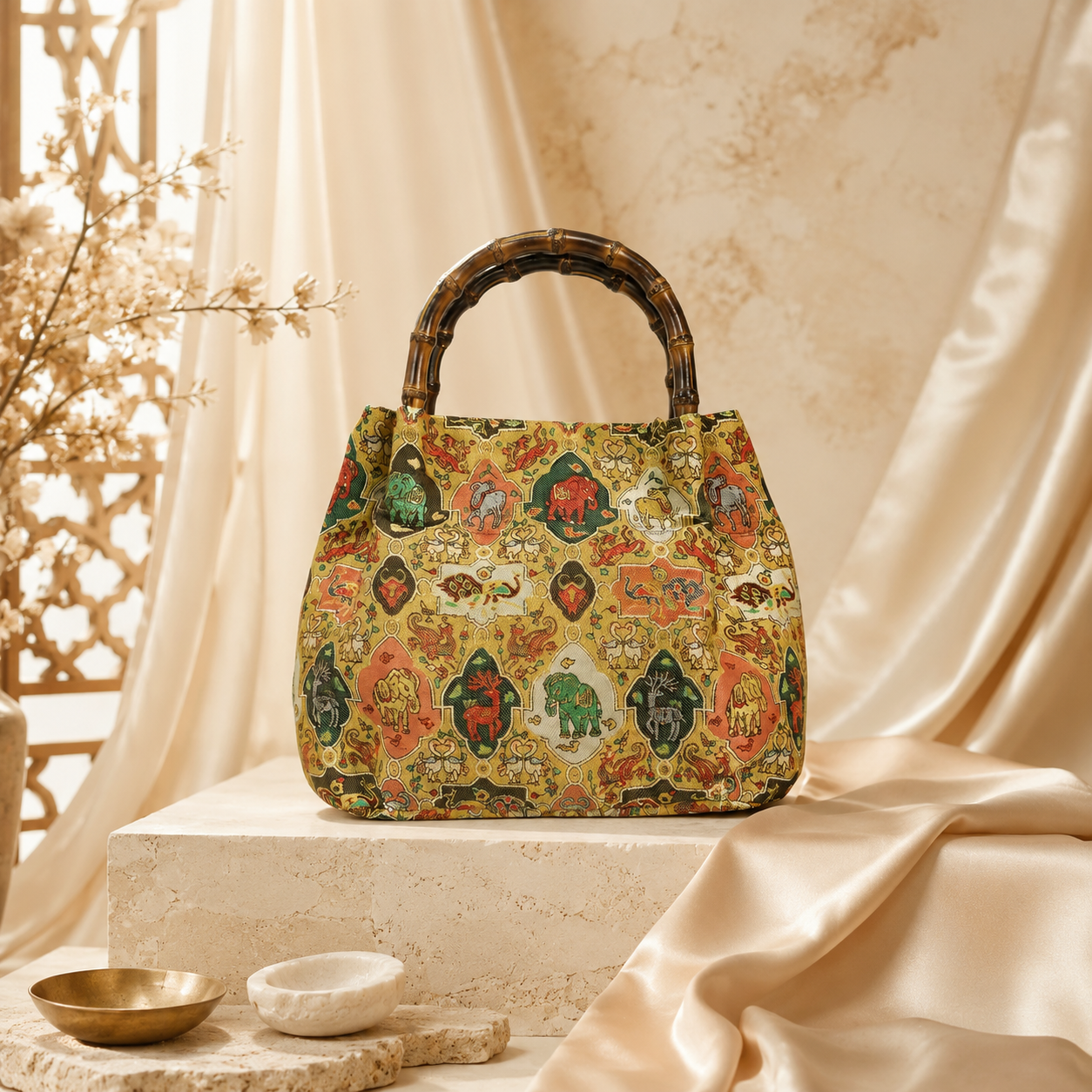 Songbrocade Elephant Bag