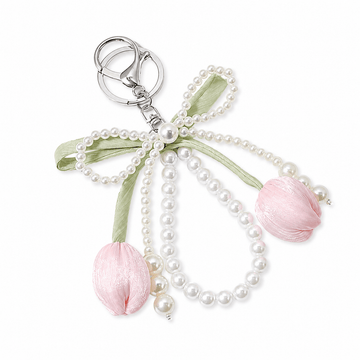 Pearl Magnolia Bag Charm