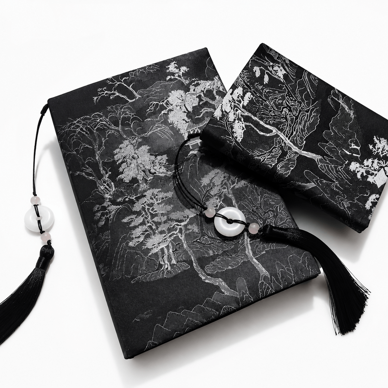Silk Brocade Book Sleeve