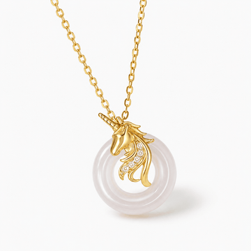 Jade Guardian Pendant Necklace