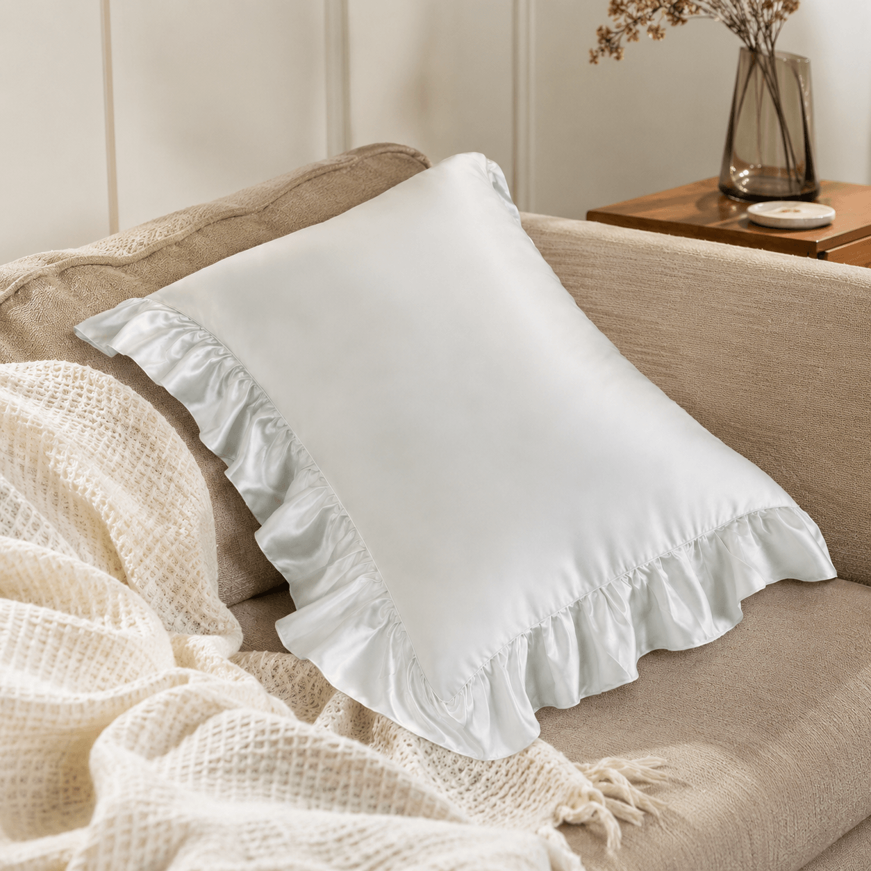 Silk Lace Pillowcase