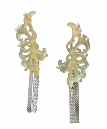Winter Flower Earrings