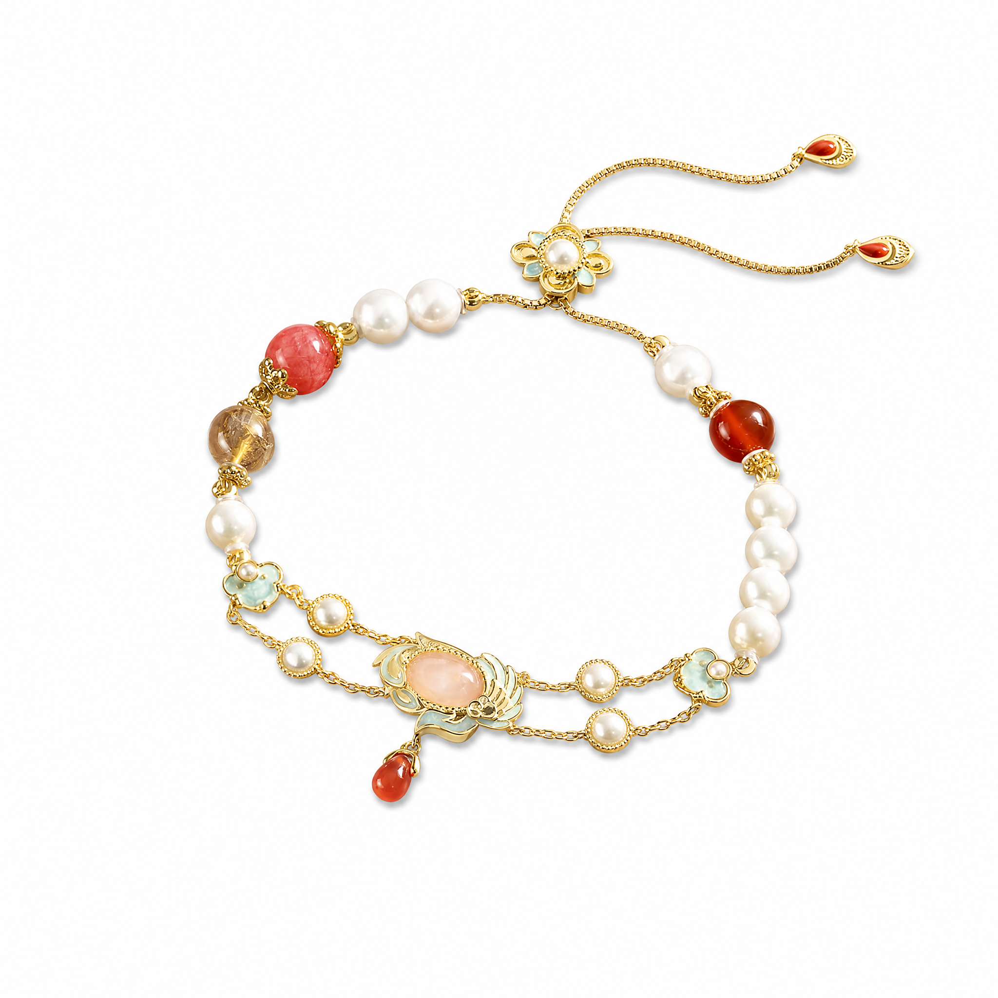 Pearl Blossom Wish Bracelet