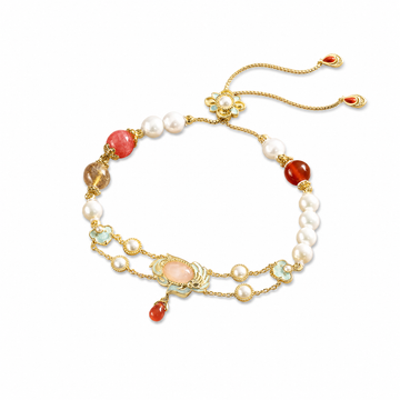 Pearl Blossom Wish Bracelet